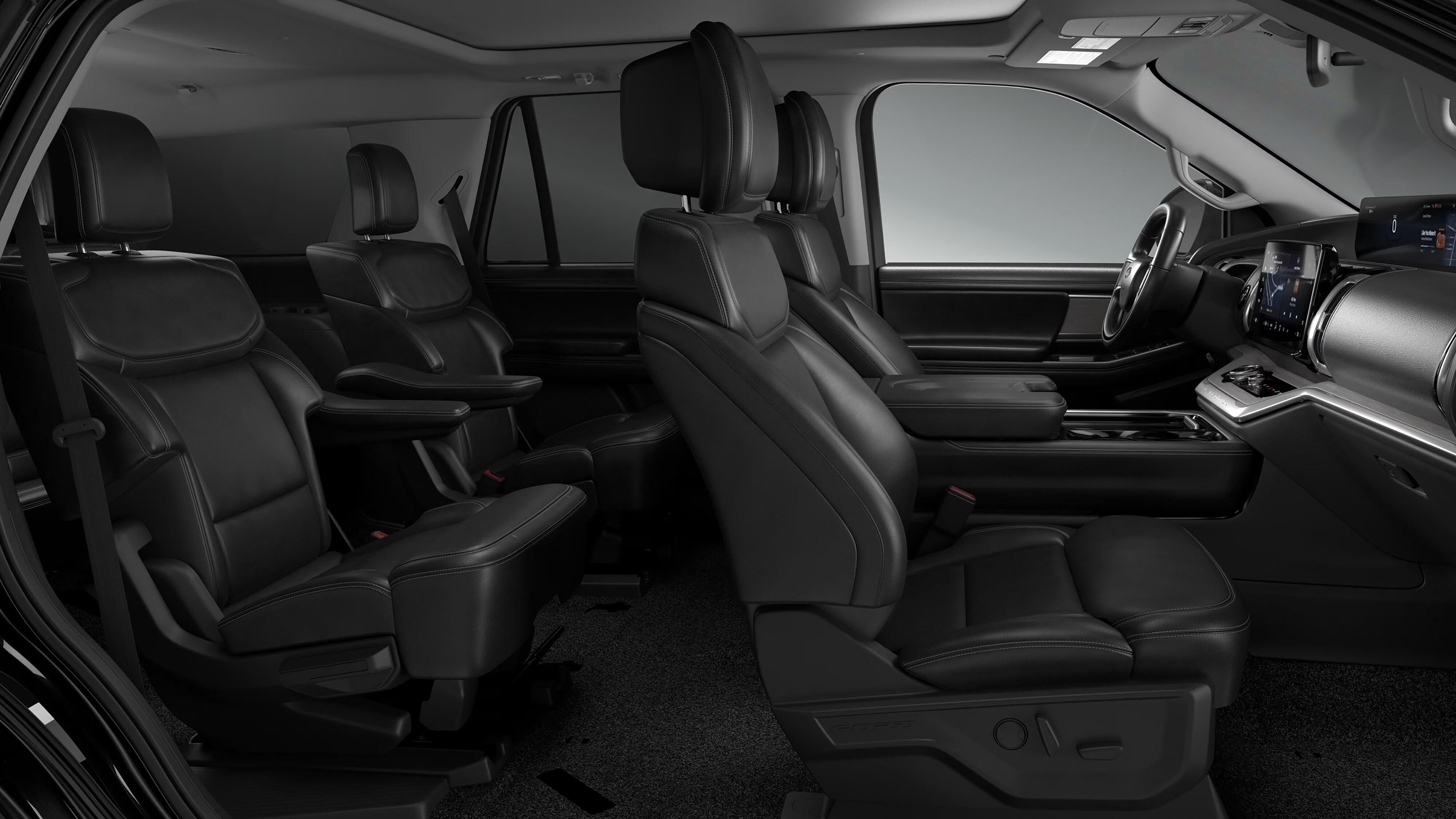 Interior de una SUV Ford Expedition® Platinum® 2027
