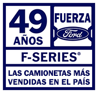 Logo de 49 años de Liderazgo de Camioneta