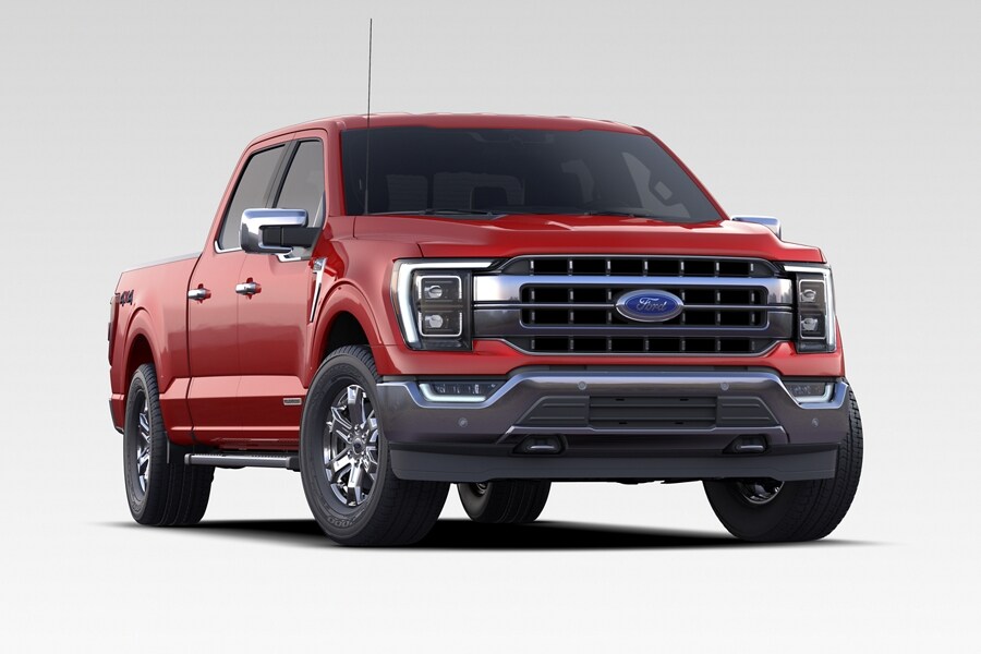 Ford F-150® PowerBoost Hybrid 2023 en Rapid Red