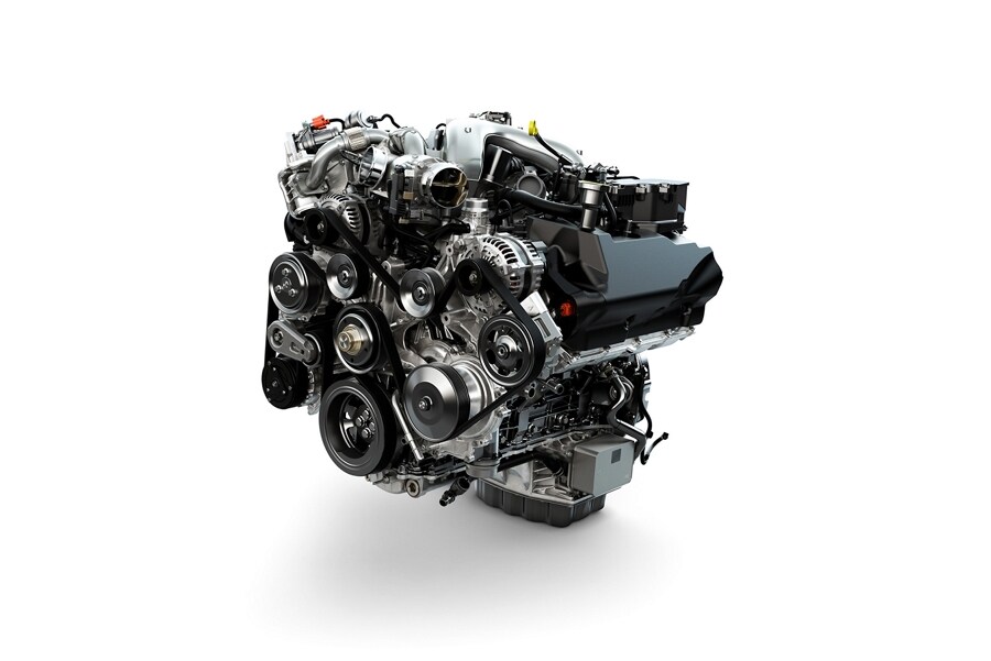 Motor Turbodiésel Power Stroke® v8 de 6.7 litros de la Ford Super Duty® 2024