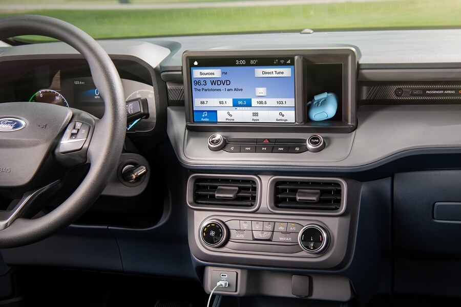 Pantalla táctil de ocho pulgadas en la camioneta Ford Maverick® 2023