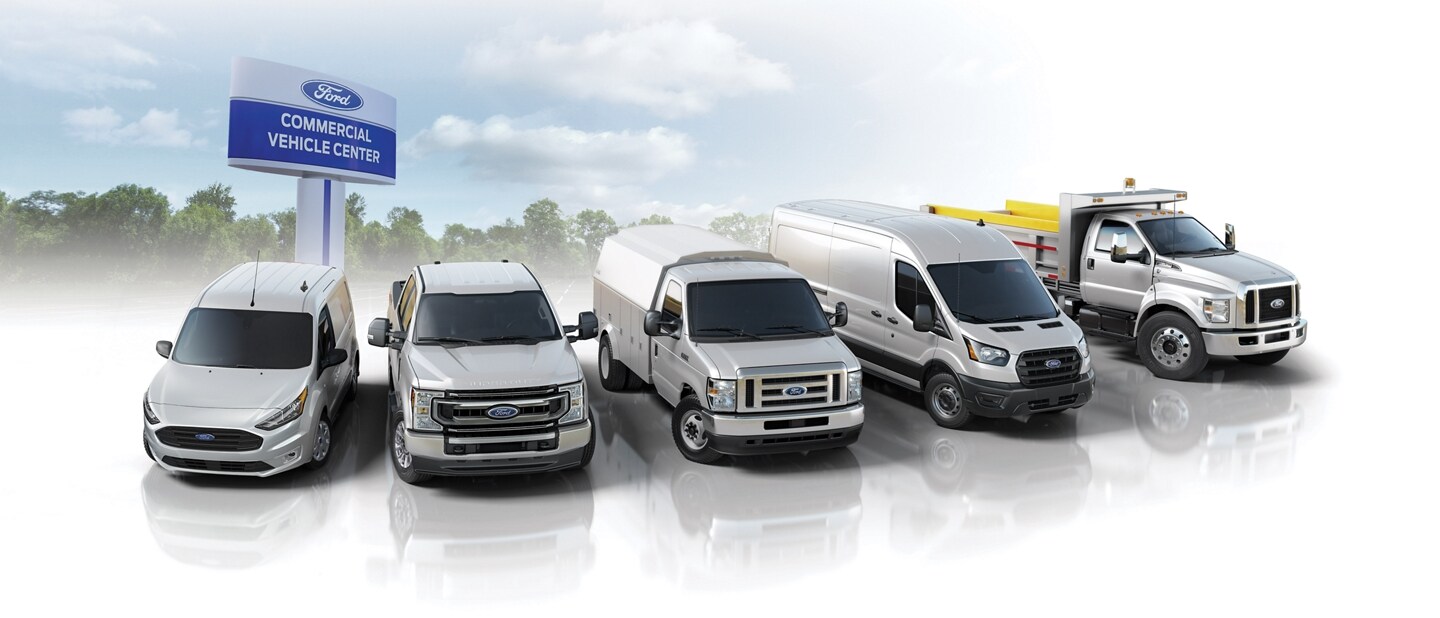 Línea de vehículos comerciales Ford
