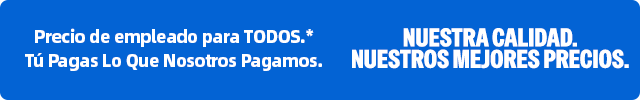 Precio de empleado para todo el banner de oferta